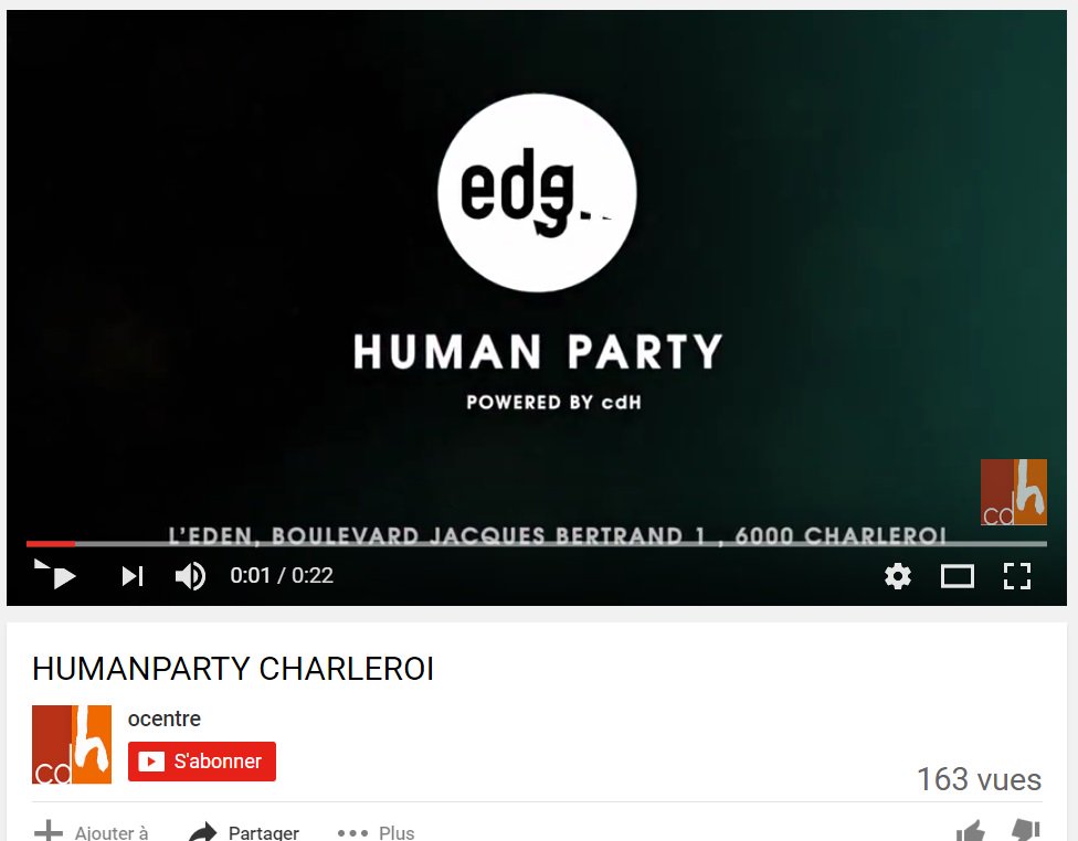 CDHumoriste's tweet photo. La HUMAN PARTY #CDH c'est ce soir et on s'amuse cô des jeunes! Ne manquez pas semaine prochaine la MARTIAN PARTY spécial PLANETE ORANGE! https://t.co/jXkwqm2Liy
