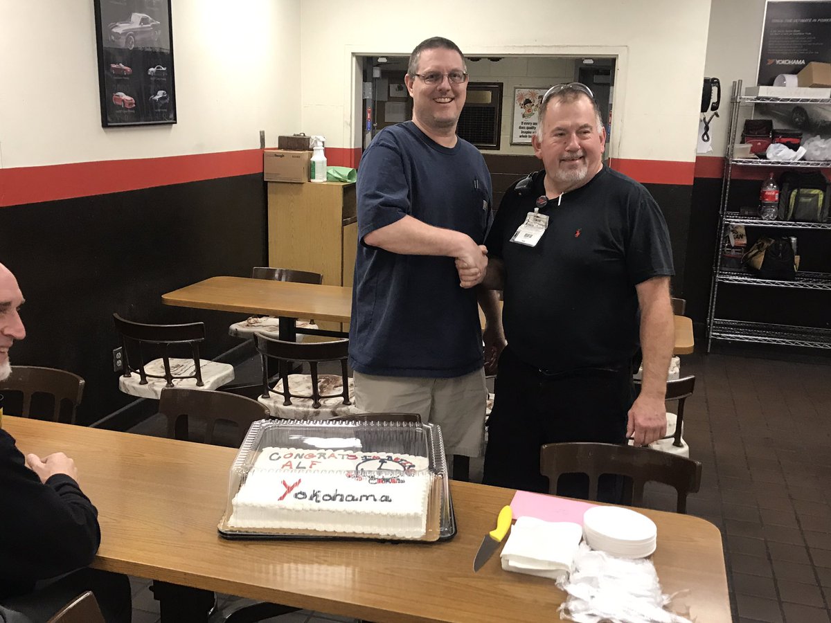 Congratulations on your retirement  Tim Aliff