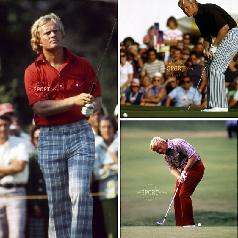 A legendary golfer with legendary slacks. Happy Birthday to the Golden Bear, Jack Nicklaus 