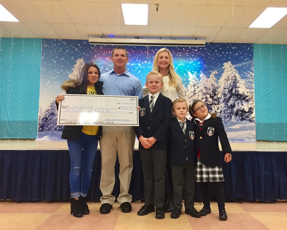 save_carden's tweet photo. Thank you Robb &amp; Elle @ @CancerFitInc for visiting Carden! Happy that funds raised will help local cancer survivors. https://t.co/azlaBLwzKG
