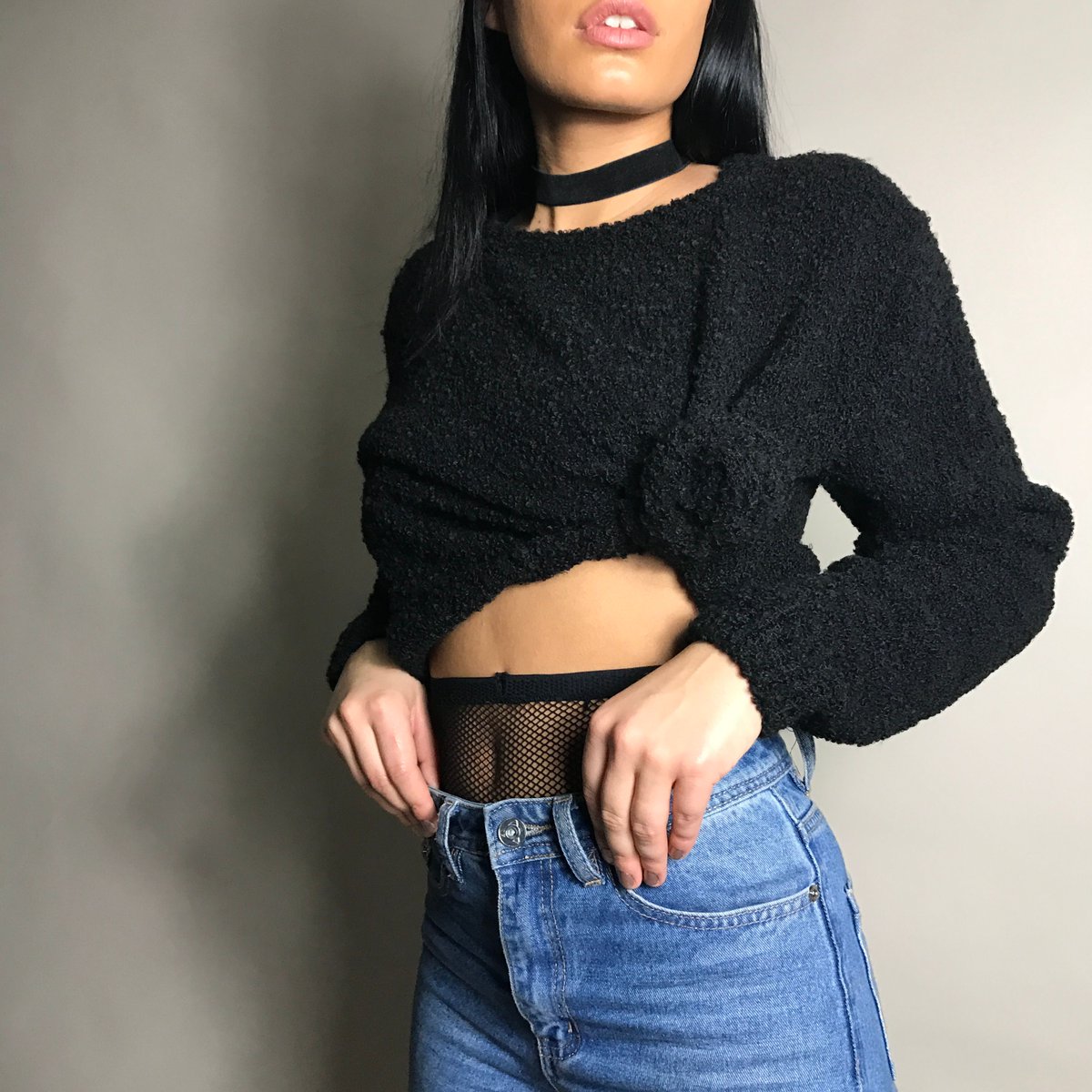 HOTMESSCLOTHES's tweet photo. Killin' it in the cold in the #BAZIIC Frazzled Knit Crop ✔️💣 Shop now for just £16 > https://t.co/X6zwVNgmVR https://t.co/39mwkvNqpg