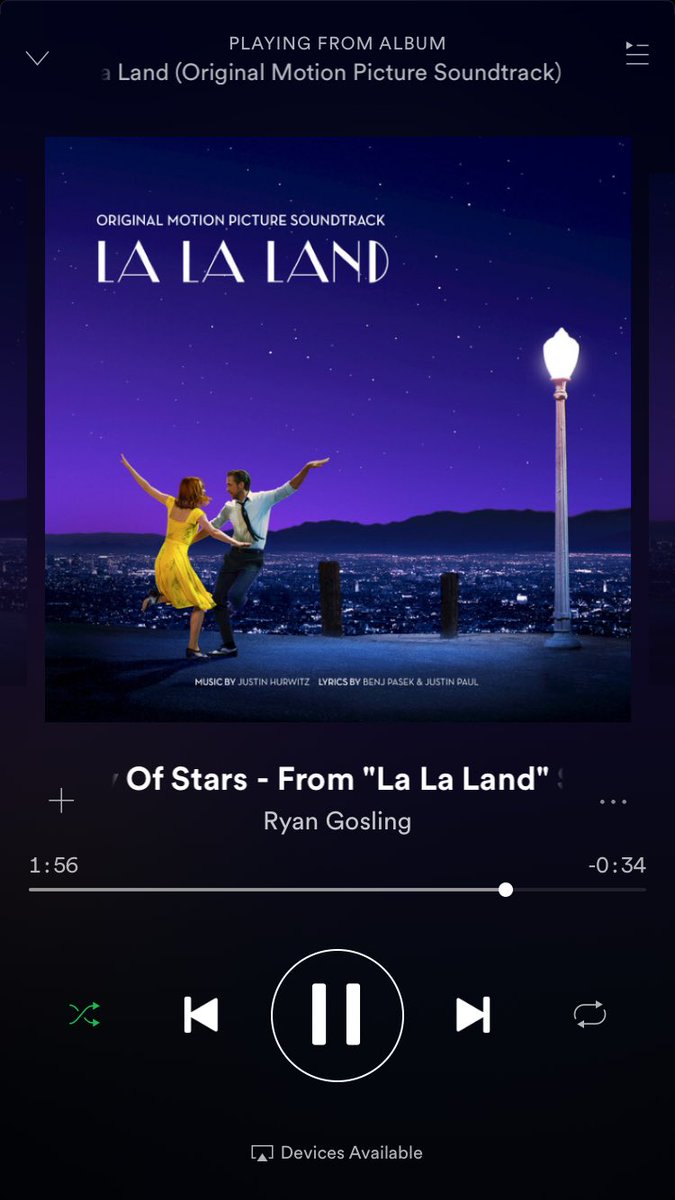 RebeccaRaylene's tweet photo. Working at Starbucks, listening to THIS. 😍 #Jennasis #LALALAND #starbucks https://t.co/x5GTgX7iVX