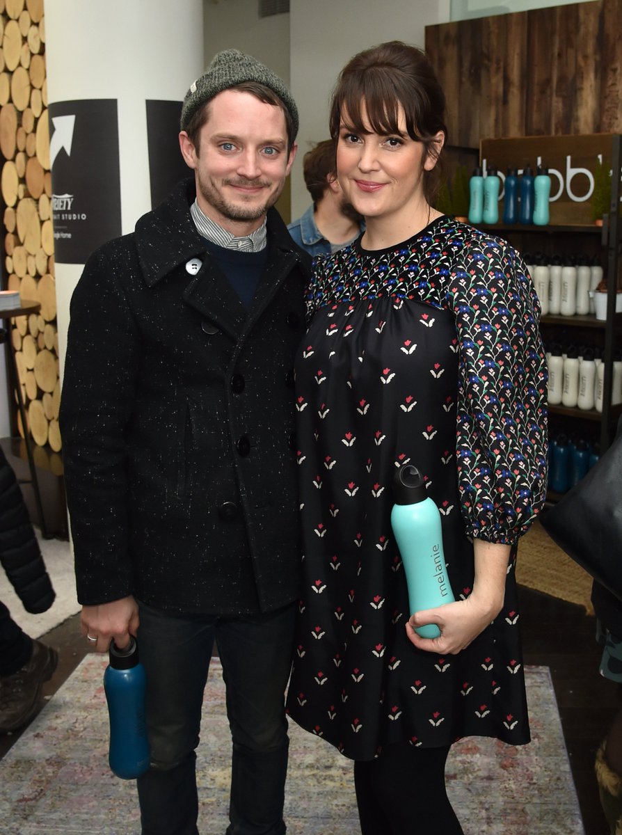 Variety (@variety) on Twitter photo .<a href="/elijahwood/">Elijah Wood</a> and <a href="/melanielynskey/">Melanie Lynskey</a> hit the #Sundance #VarietyStudio supported by <a href="/bobble/">bobble</a> with their custom bottles .<a href="/elijahwood/">Elijah Wood</a> and <a href="/melanielynskey/">Melanie Lynskey</a> hit the #Sundance #VarietyStudio supported by <a href="/bobble/">bobble</a> with their custom bottles