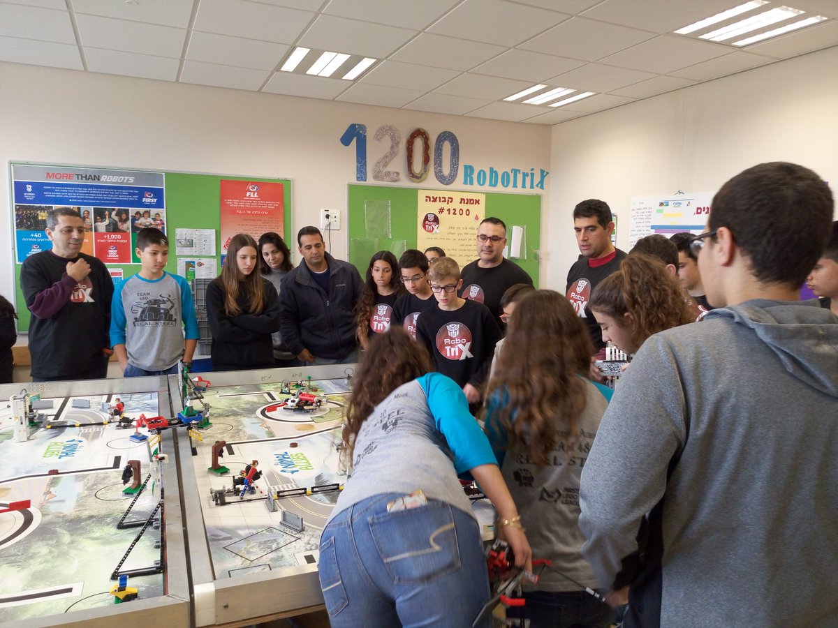 meeting with other teams and sharing ideas!