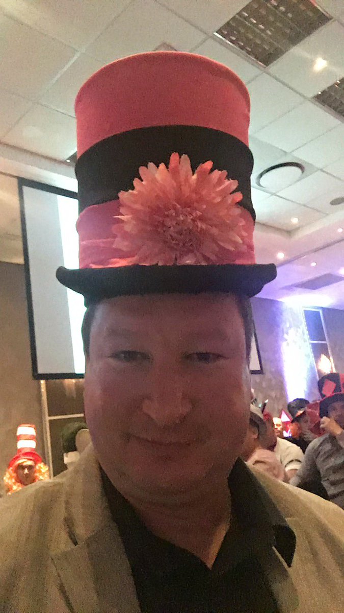 Happy birthday <a href="/_JusSayin/">Justine@50</a> from the mad hatter. Have an awesome party. Will celebrate this side for you !