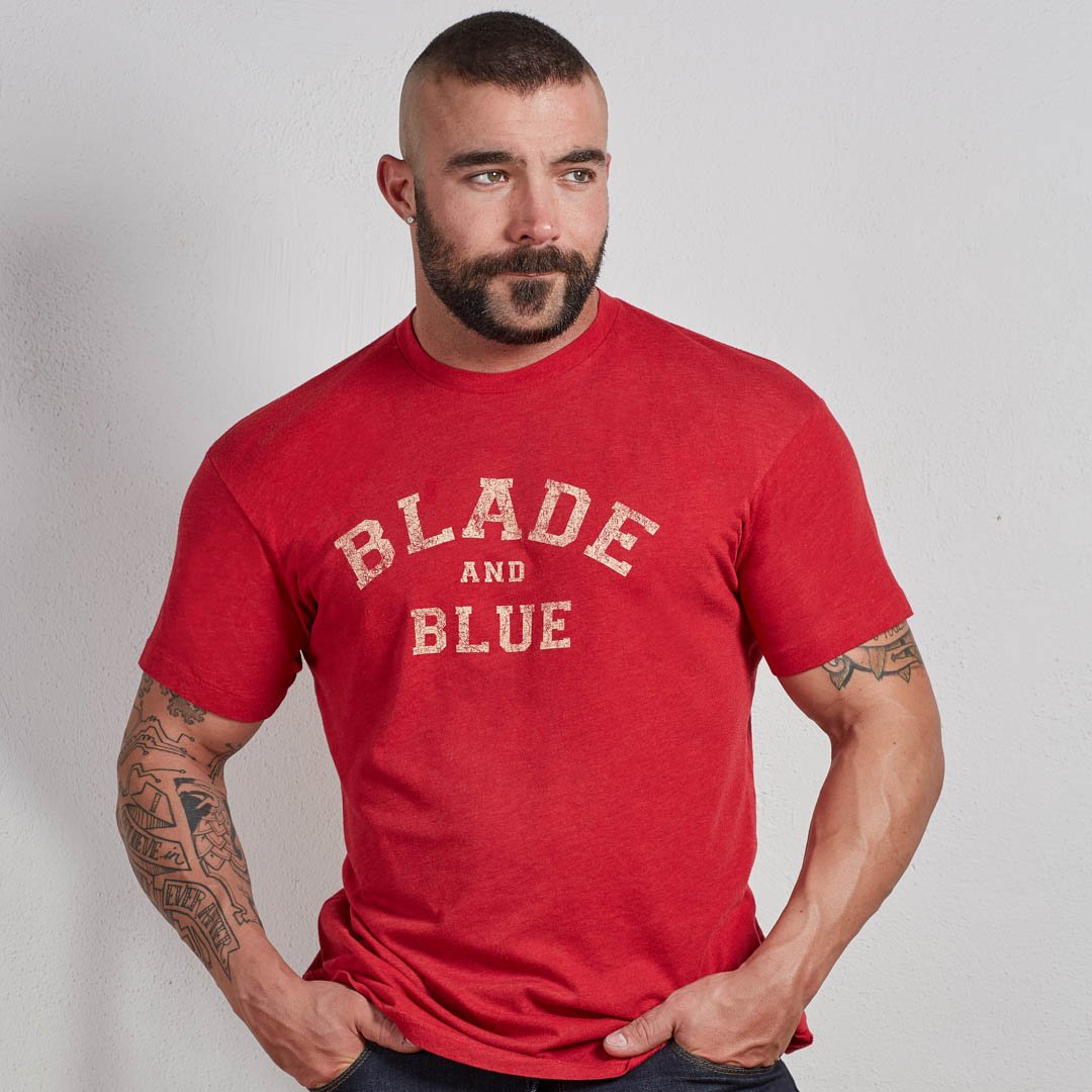 NEW ARRIVAL! Super soft logo tagless tee in red! #madeinusa #americanmade #usamade #fashion #mensapparel #sanfrancisco