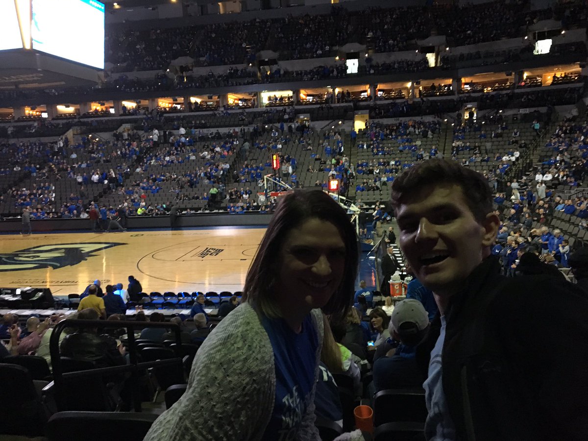 leftondodge's tweet photo. Great seats, great team, great university #gojays https://t.co/NAY8VzaFOd