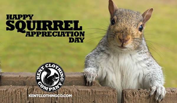 KentClothingCo's tweet photo. Happy National Squirrel Appreciation Day! Save 20% on all orders placed now through midnight! https://t.co/PyeBIjmzRT #madeinkent https://t.co/bjtdpXNvbM