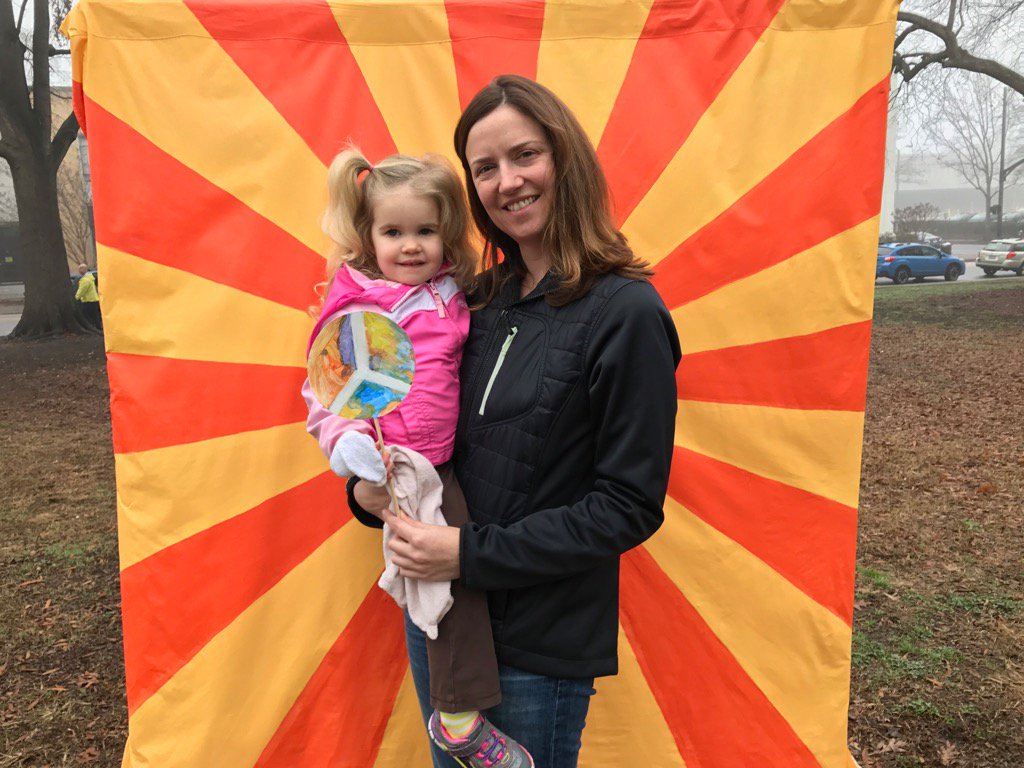 madgecohen's tweet photo. Ready to march! #noisywomen #WomenMobilizeNC #wmor https://t.co/FZkKBb0fvV
