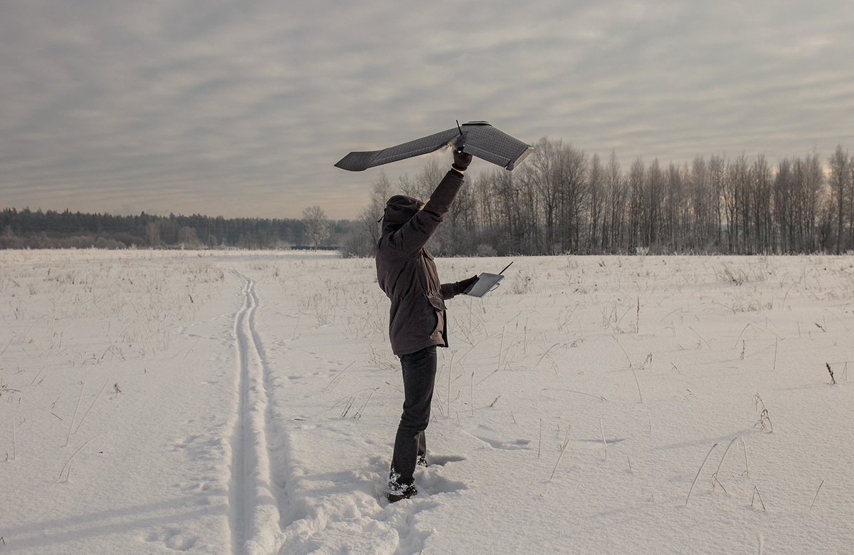 LehmannAviation's tweet photo. The successful flight tests of the LA500 in Russia just proved that the drone can operate at very low temperatures. #drones #UAVs https://t.co/oUfvEWtlrM