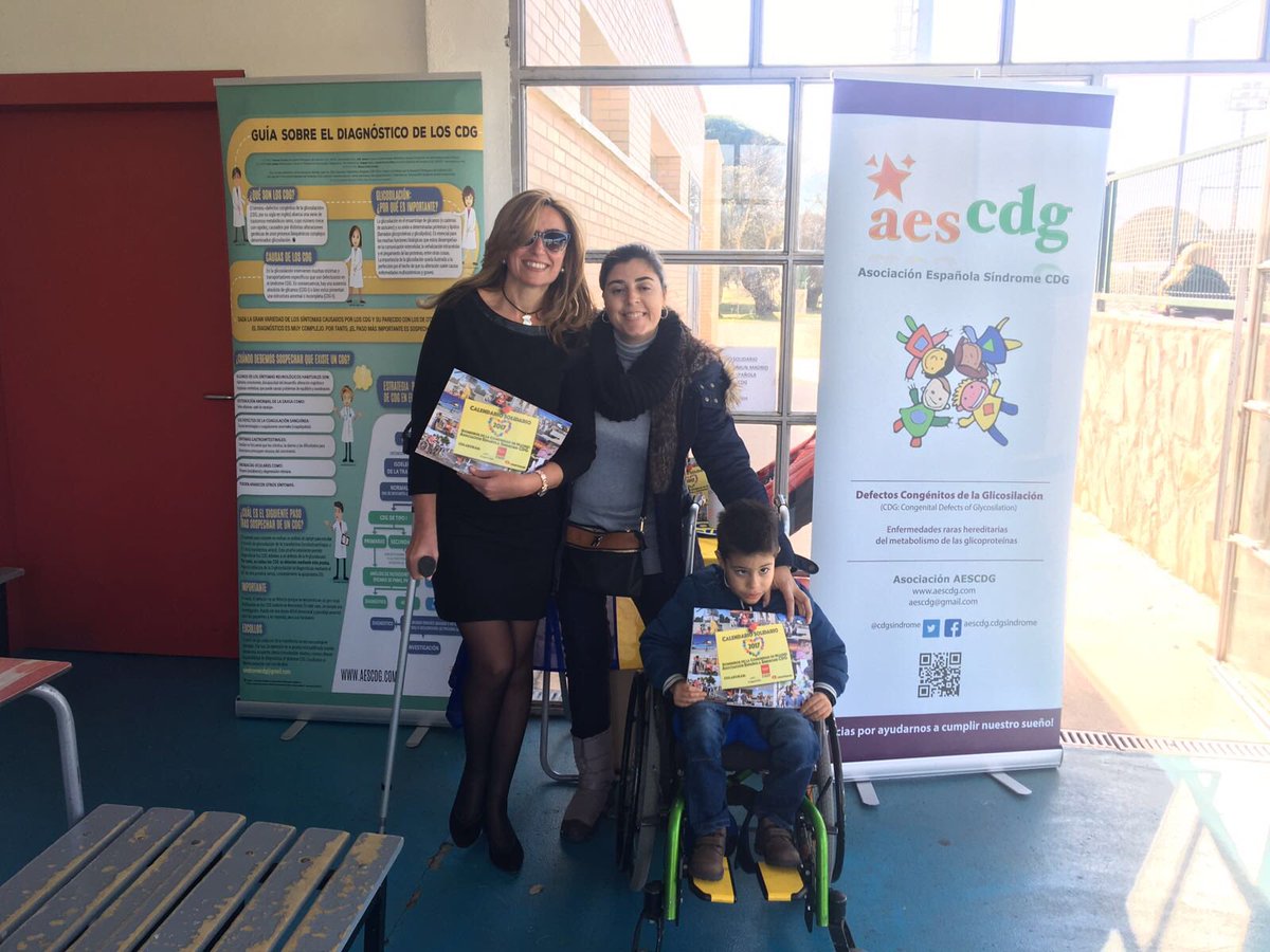 Estrellas_Siete's tweet photo. Calendarios solidarios a favor de la Asociación Española Síndrome CDG​ en el Polideportivo: hazte con uno #Boadill… https://t.co/DyFKiqqrcl