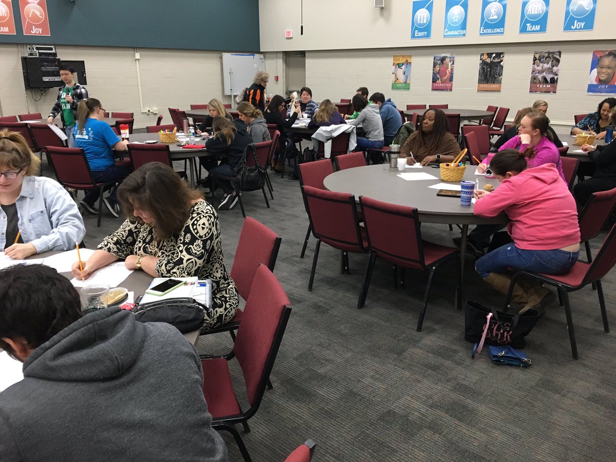 Kackley77's tweet photo. Wilson TLA is buzzing with activity! Dedicated #TeamTPS members getting their Saturday learning on! #SuccessTPS https://t.co/Ydvw3c9vEQ