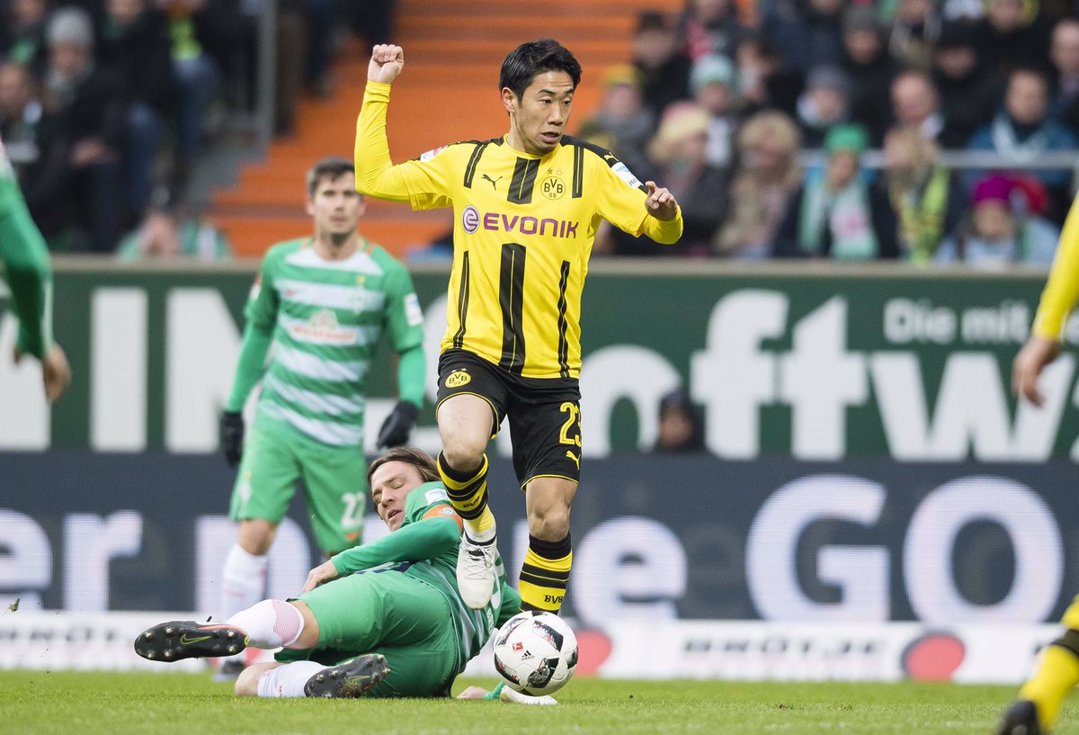 Borussia Dortmund Halbzeit In Bremen Verdiente Fuhrung Jetzt Aber Nachlegen Fur Die Nerven Svwbvb 0 1 Ht