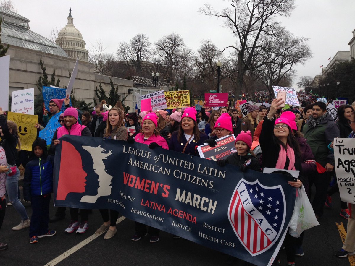 Latinas unidas jamas serán vencidas! #WomensMarch