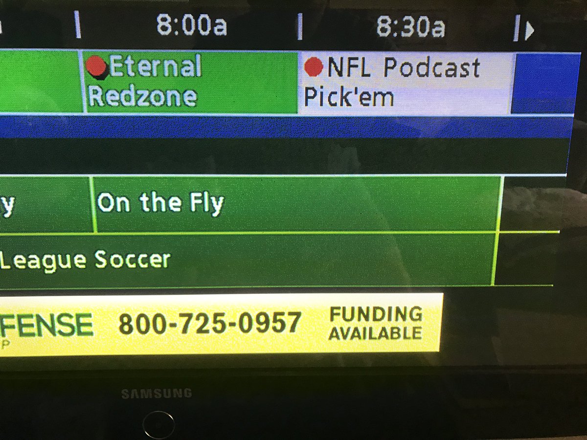 TheRyanBartlett's tweet photo. The DVR is all setup to record @Dameshek's Hour of Power. #EternalRedzone #NFLPickem #NFLNet https://t.co/ecZlu6BAbv