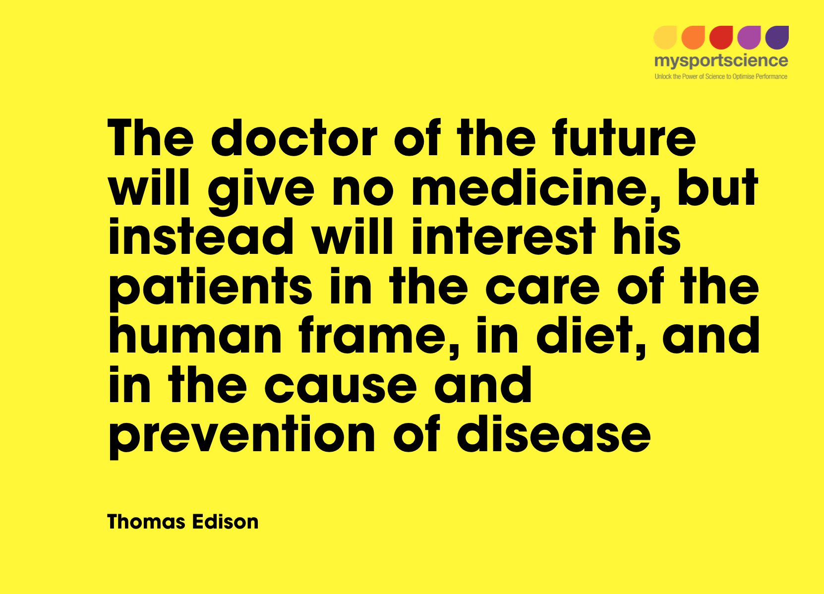 The Doctor Of The Future Thomas Edison Asker Jeukendrup On Twitter: "The Doctor Of The Future According To Thomas  Edison... Still A Long Way To Go. Https://T.co/Z8Gjjmlvp2" / Twitter