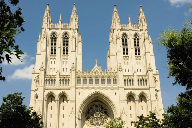 President Donald Trump starts Day Two at National Cathedral bit.ly/2iX3NM1 https://t.co/FHMtdkqcwM