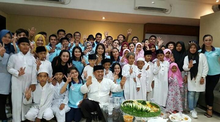 Alhamdulillah acara syukuran DA4 selesai semoga berkah amin. Jangan lupa bsk ntn konser selamat datang DA4 jam 18.30wib ya hanya diindosiar.