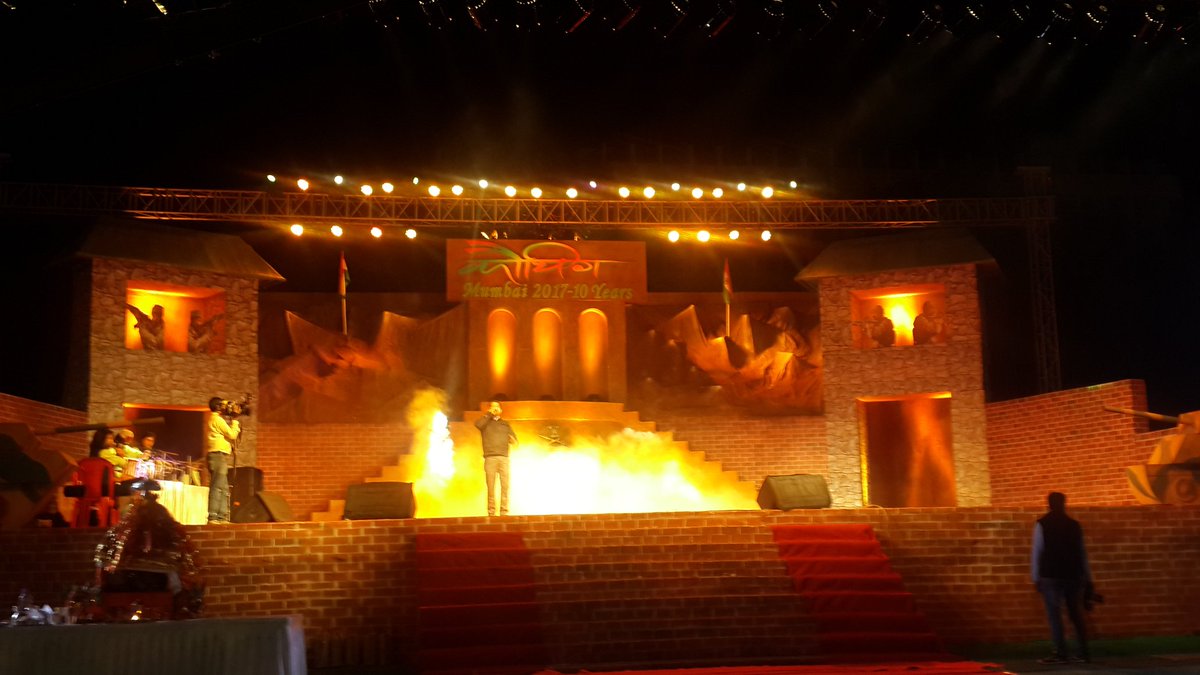 mamtabhatt's tweet photo. & the Grandeur of #Kauthig2017 in #Mumbai the #armytheme makes everything look so brilliant #uttarakhandi event https://t.co/dDtz9lwE55