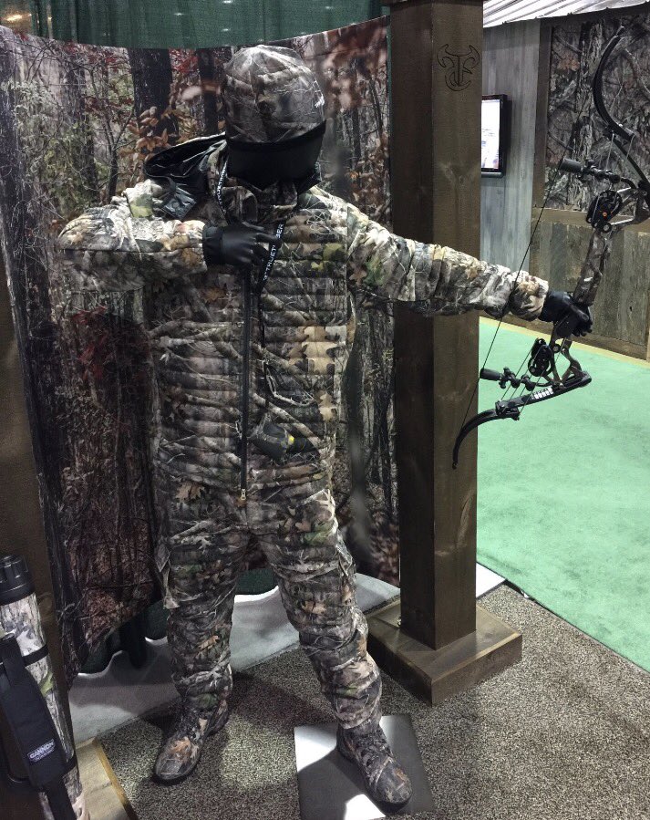 #iSpy American Made #Rubber all around the True Timber booth at the Shot Show.