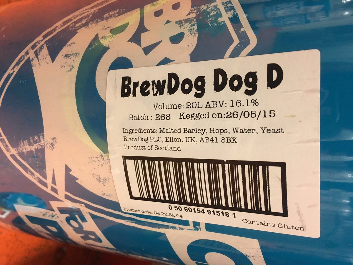 brewdogsoder's tweet image. How's about this beauty for a special January treat? @BrewDog Dog D is hitting the taps soon!