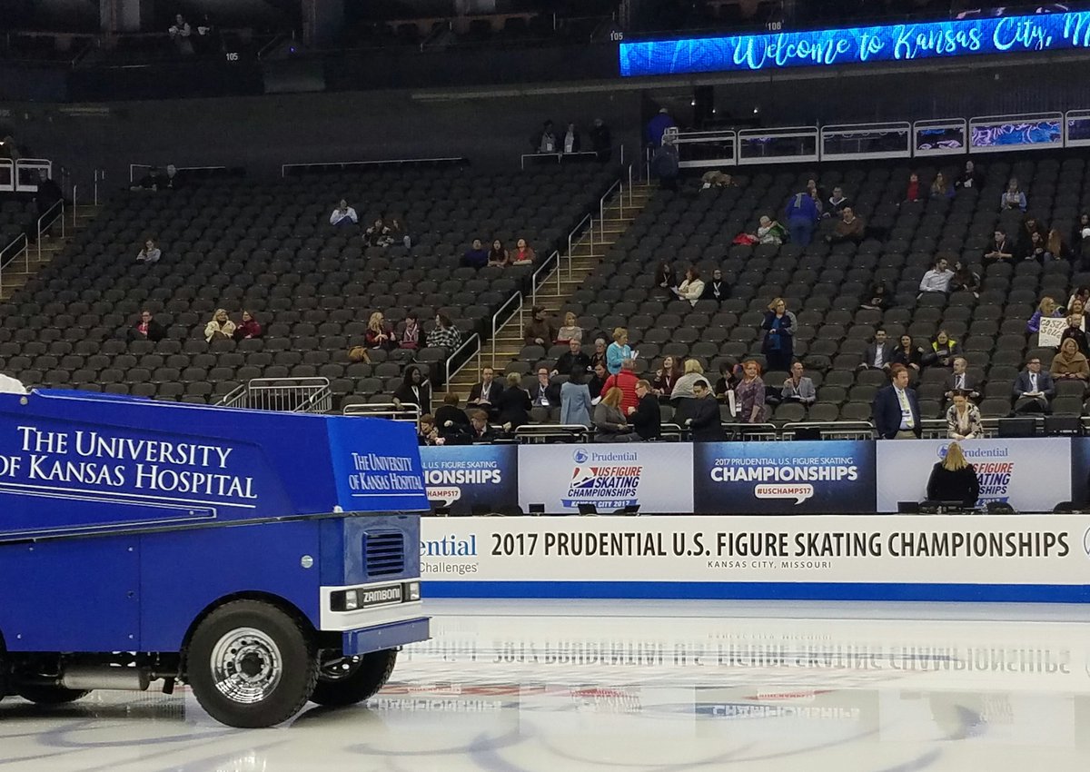 KU Hospital is on the Zamboni at the 2017 US Figure Skating Championships!
Rock Chalk Jayhawks!!
#USChamps17 <a href="/KUHospital/">The University of Kansas Health System</a> <a href="/KUnews/">KU News Service</a>