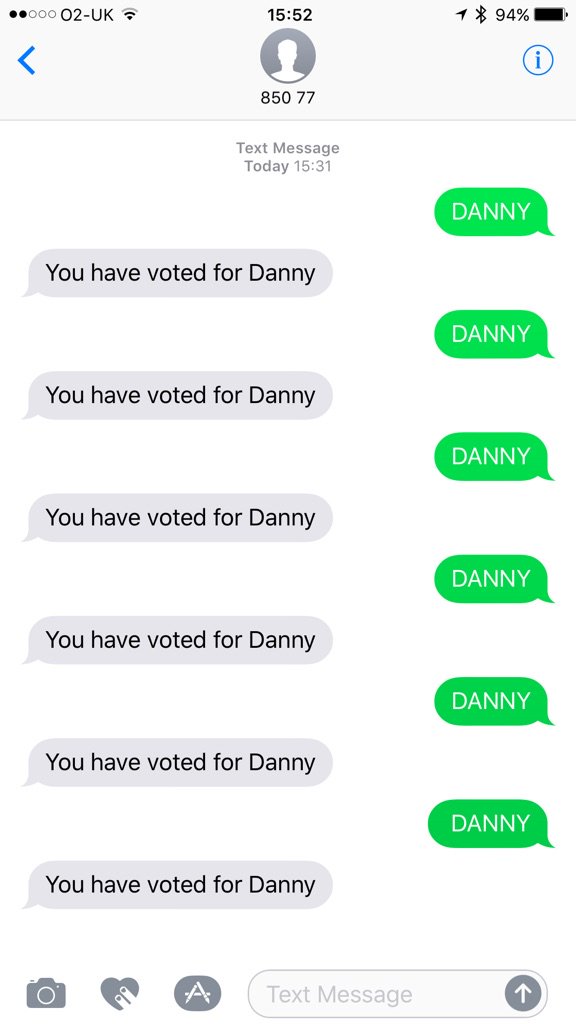 DannyMacFans's tweet image. Think I've voted enough for @dannymaconline yet?!