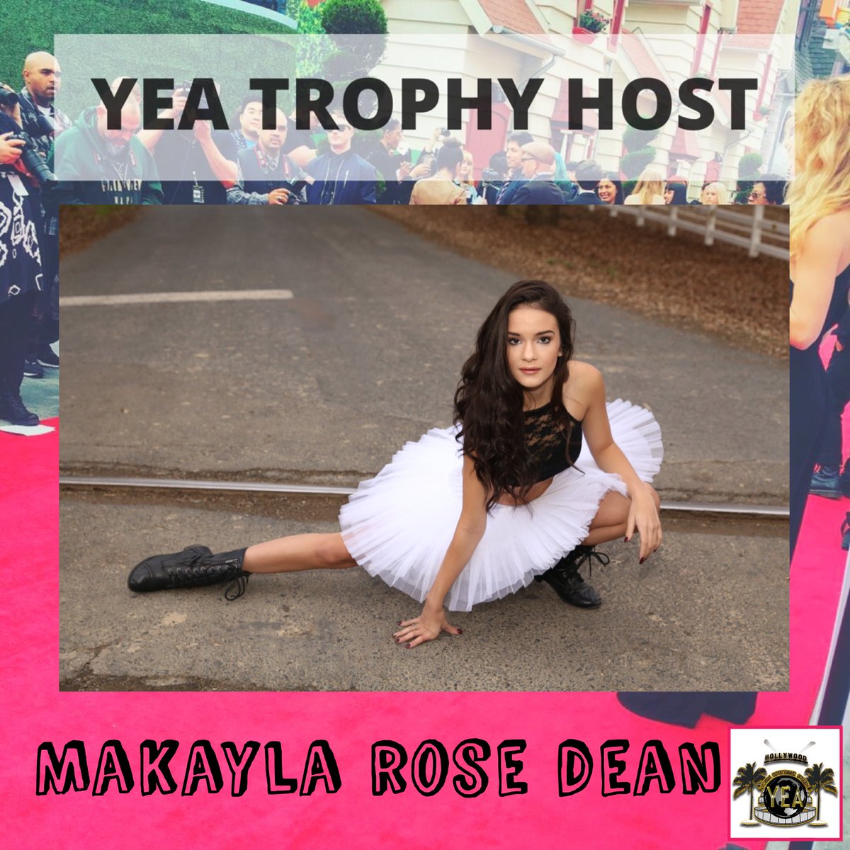 YEAAWARDS's tweet image. So excited 2 have 2time world #pageantwinner @makayladean16 as #yeaawards trophyhost #missamerica @MissAmericaOrg #supportyoungentertainers
