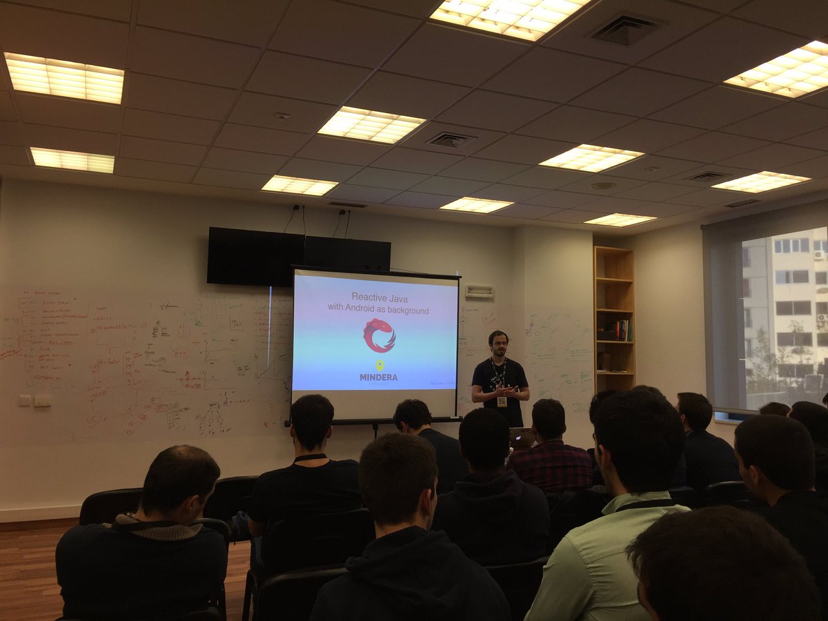 rbarbosa's tweet photo. Reactive Java with Android as background
By: Rui Sousa 
#MinderaTechDay https://t.co/ZFxIwBtG19
