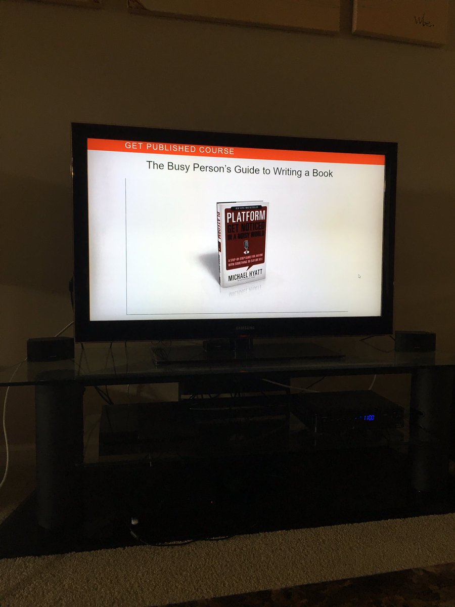 Earl_Breon's tweet image. Watching @MichaelHyatt #writefaster webinar. Let the learning begin!