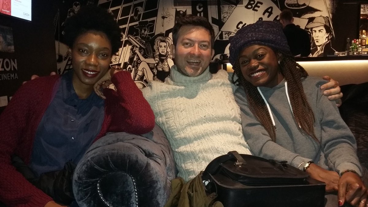 HoulihanActor's tweet photo. With @JuanitaEuka and Christina Borteye at Curzon Cinema Soho #fries #Acting #actorslife #lalaland #LAActorsLife #laagents #actor #cinema https://t.co/IboX7bslwP