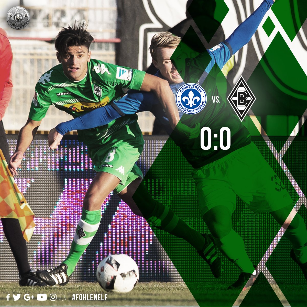 90 Minuten. Kein Tor. Ein Punkt. #D98BMG