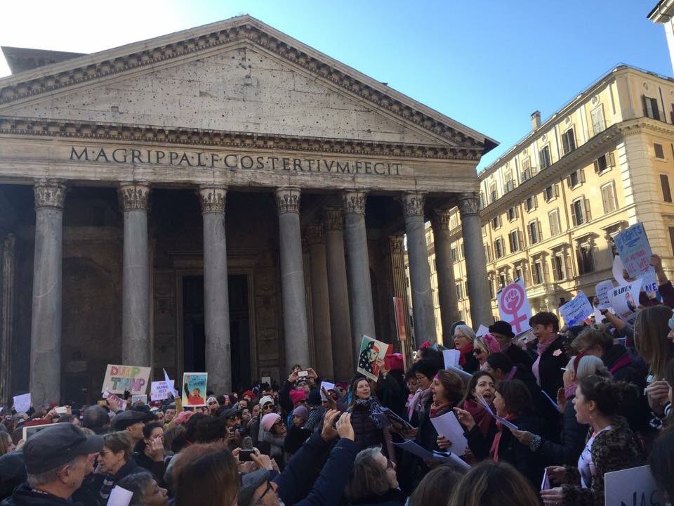 MillersAP's tweet photo. A global revolution is happening! MILLIONS are responding with an unprecedented ROAR! #TakeBackTheNation #WomensMarch https://t.co/6qo12RZwGo
