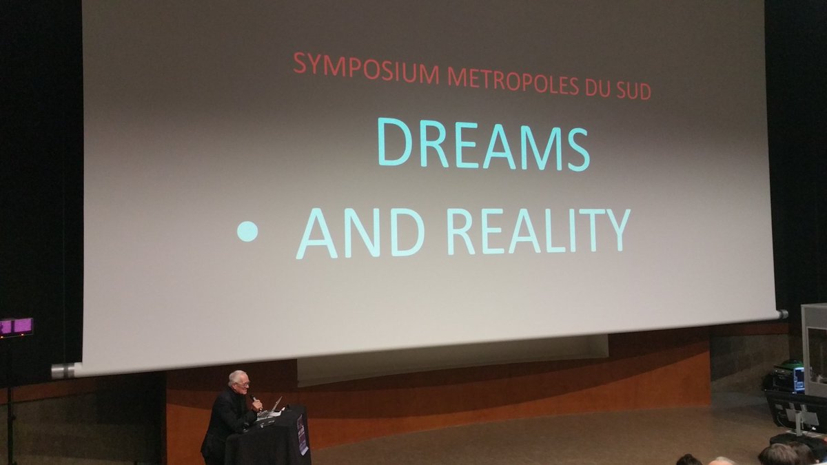 VincentMallard's tweet photo. "What happen if the people who #dream, really #DO ?"

#SirPeterCook #crabstudio  #symposiumMDS 
@MetropolesDuSud https://t.co/Wuk39n3EXd