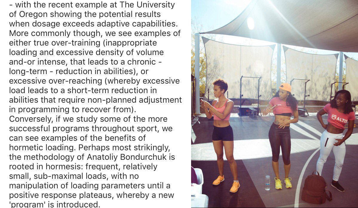 Do less ... more often:

Arndt-Schulz &amp; hormesis

Examples of low-dose stimulation and high-dose inhibition are common in sport