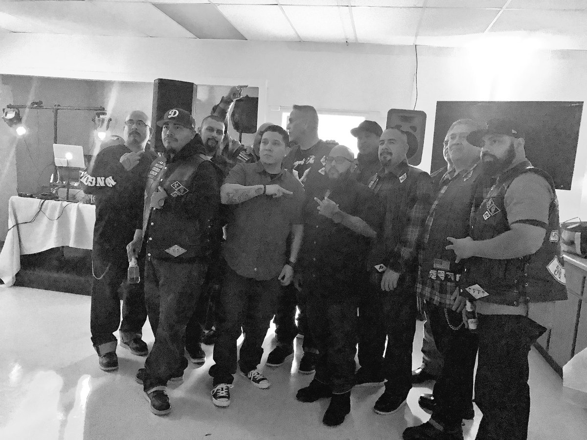 ladiecherry's tweet image. About last night☺ #BlackAndWhiteNation #SFVChapter