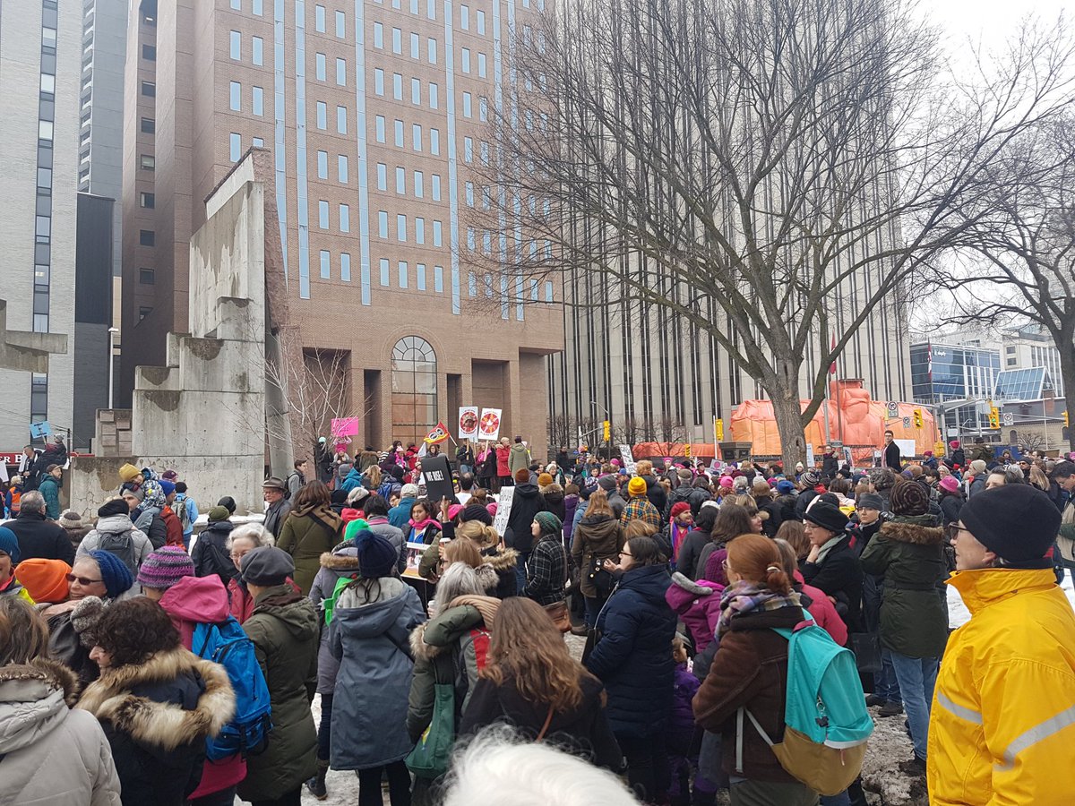 AmazingFlatmate's tweet photo. #Ottawawomenmarch #WomensMarchOnWashington https://t.co/ulGm7AM9AO