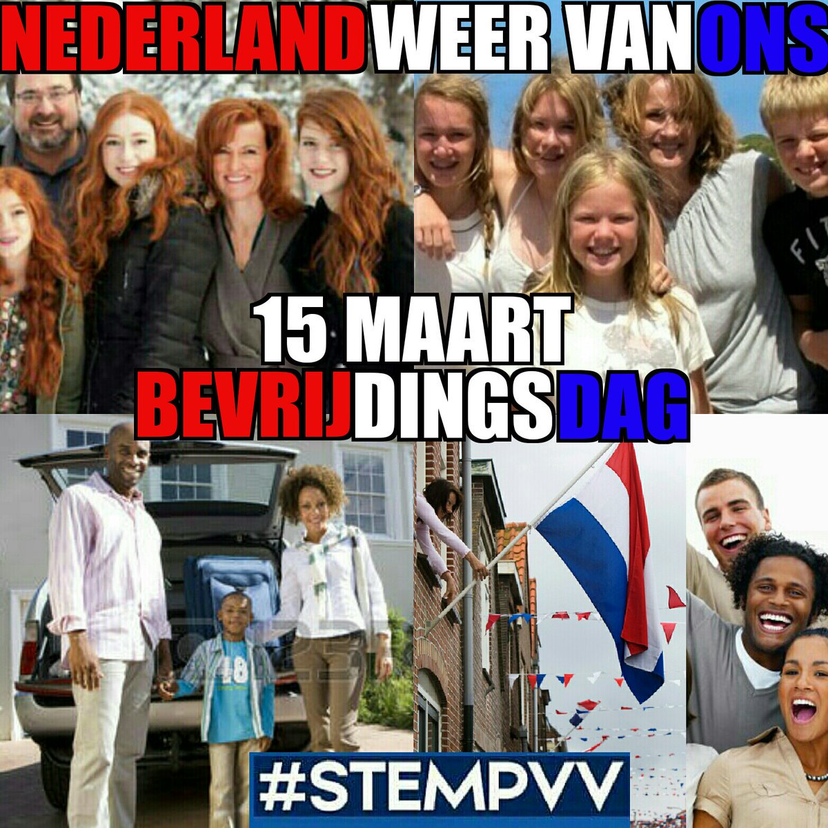SAMEN voor ONS land !
#VERZET
#PVV