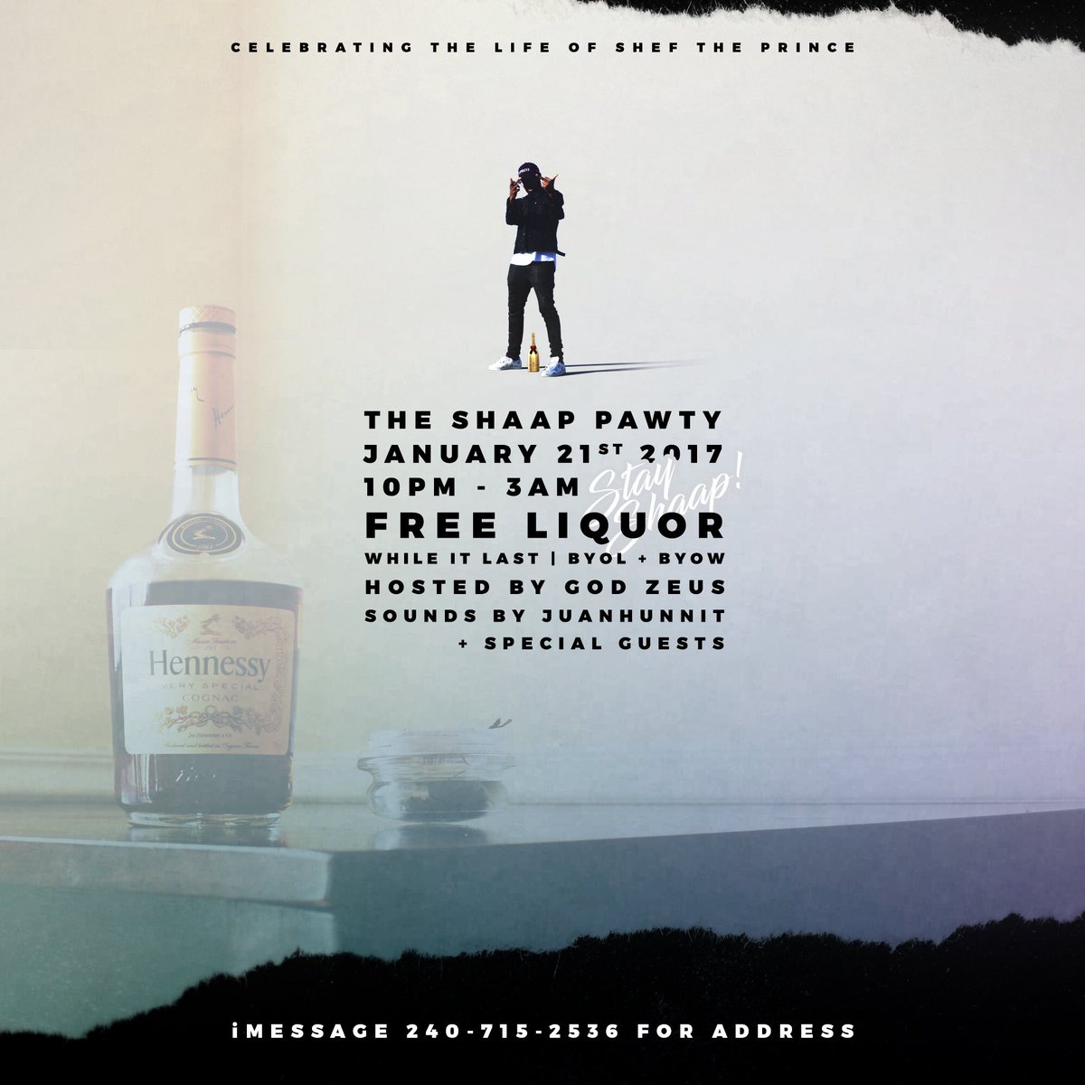 longliveshef's tweet photo. Stay shaap party TONIGHT!!!
come proper 🎈
#bySTP https://t.co/M0gkUlUQfS