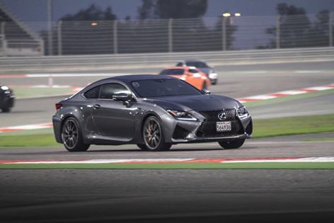 LexusBahrain's tweet image. The magnificent RCF on the track during #LexusTrackDay #BIC #LexusF #lexusbahrain