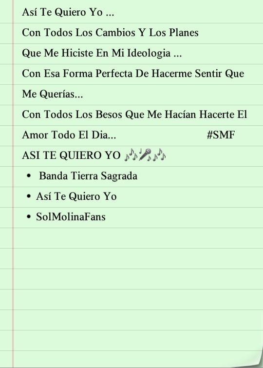 ValroRodriguez's tweet photo. ;Sigan apoyando "Así te quiero yo" @tierrasagrada1 @christiansol25 👌:
▶ https://t.co/OT1lTXVElG .
Reproduzcan y compartan🙌.
@SolMolinaFans 🌞 https://t.co/rs7d0P3c82