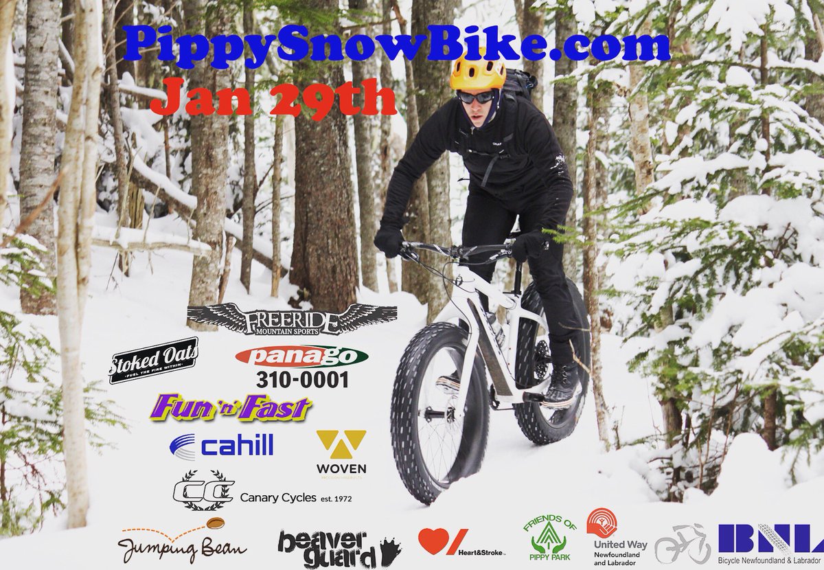 pippysnowbike's tweet photo. Storm! grooming via snowshoe tonite! 1wk to the festival! Sold out! 60 riders! @StokedOats @canarycycles @funnfastnl https://t.co/OGFFIMWG7X