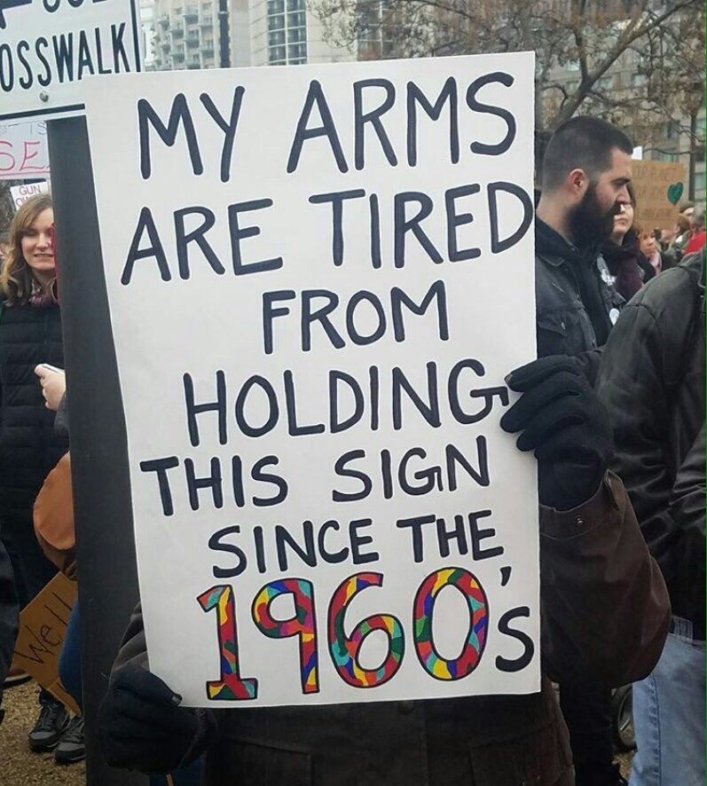 Poodle_Soup's tweet photo. These signs. #WomensMarch https://t.co/JqeRYkiDWw