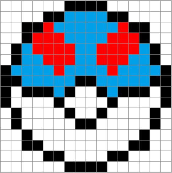 ট ইট র 8bitballoon しま 16 16サイズ バルーン用ドット絵図案 モンスターボール スーパーボール ハイパーボール マスター ボール ポケモン ボール ドット絵 ポケモン版深夜の真剣お絵描き60分一本勝負 T Co Bu2e7j4waf ট ইট র