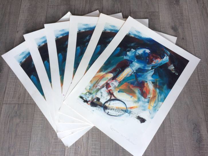 KringloopAssen's tweet image. 6 x zeefdruk - Tjalko ten Have in opdracht van Rucanor - &apos;91 link.marktplaats.nl/m1128705482?ut…