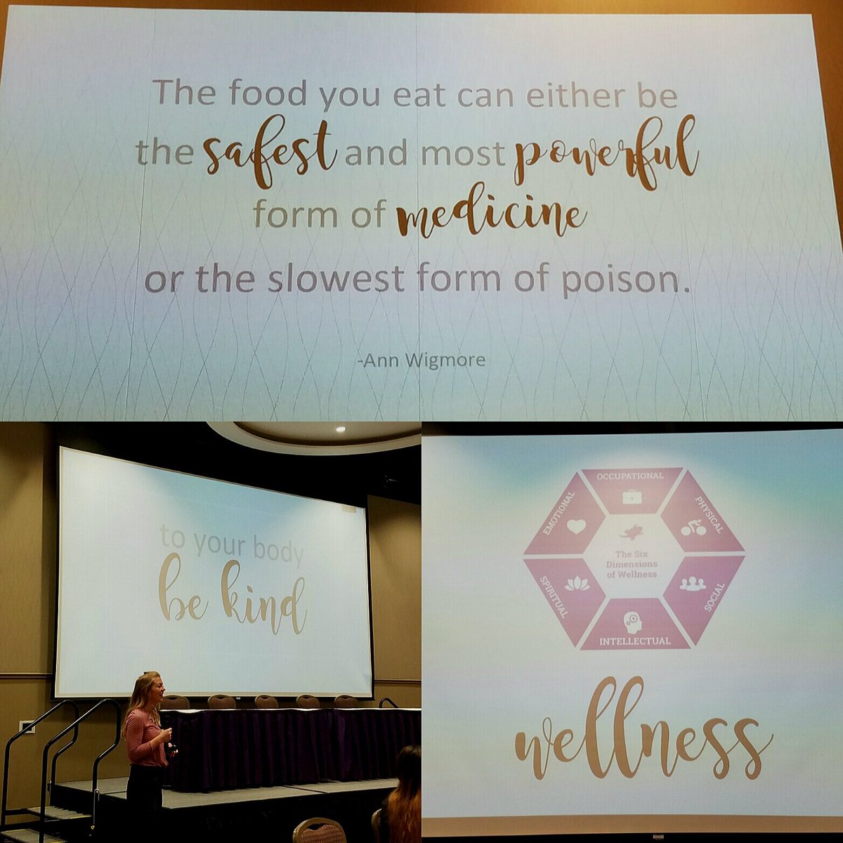 patrisha_ty's tweet photo. Great information... be kind to your body.. with @mollie.mason from @TCU  @LIPFW @HWNTFW https://t.co/jL3YlRmCyc