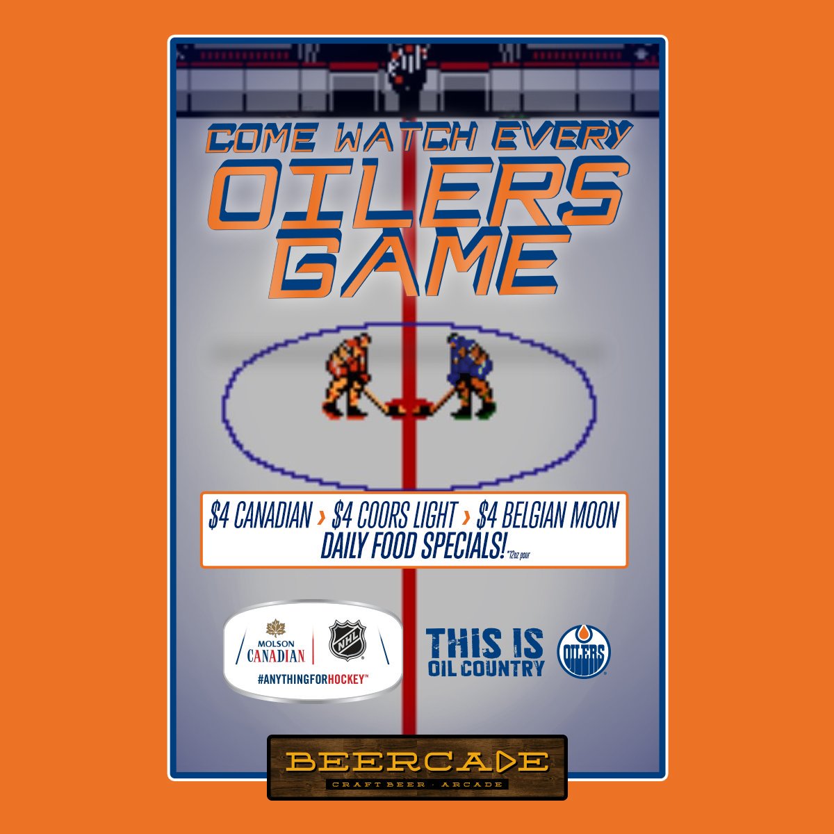 Whoa! Another game tonight but this one is ACTUALLY against Calgary. Not like yesterday. #gotgamesconfused #yeg #edmontonoilers #whyteave