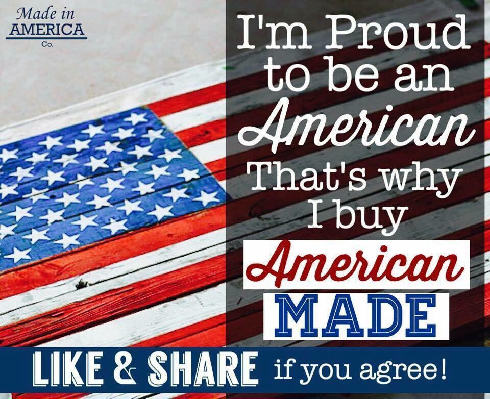 MadeInAmericaCo's tweet image. Are you a proud American that supports #MadeintheUSA? RT it loud and proud! 🇺🇸

Visit our #AmericanMade List→ themiaco.com/pages/thelist