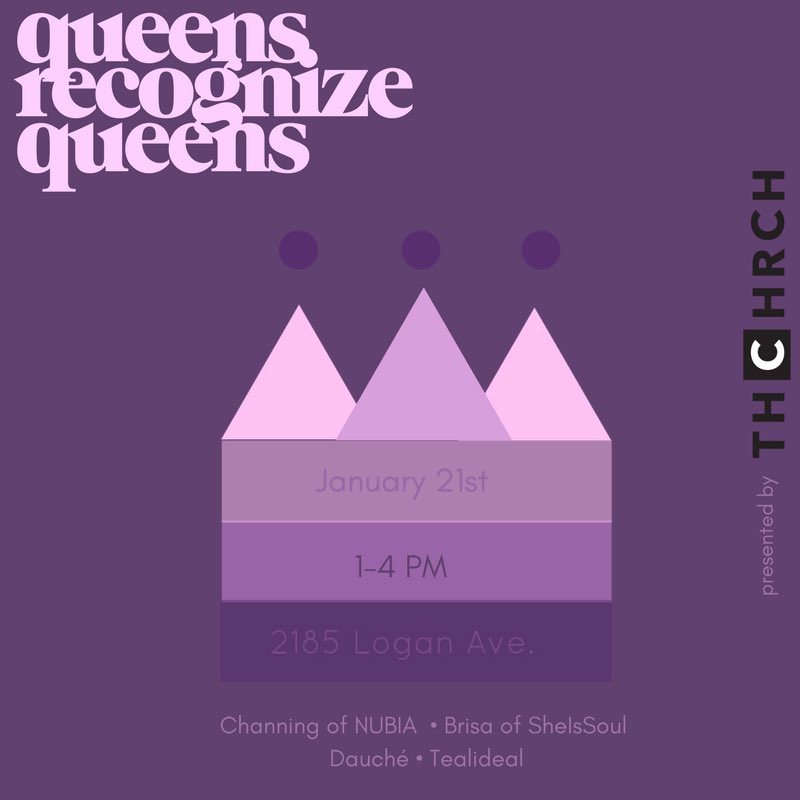 SheIsSoul's tweet image. Today/ Join us at @thChrch for QRQ, an event aiming to connect women through business, art, &amp;amp; wellness. #SanDiego #BarrioLogan