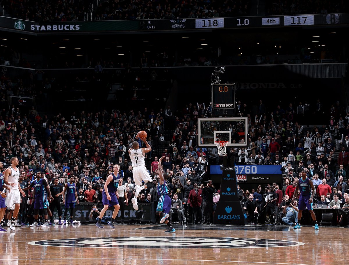 GAME DAY! #Nets-Hornets tonight at 7 p.m. #BrooklynGrit https://t.co/jyDWAwmXai